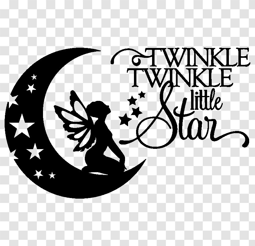 Twinkle, Little Star Silhouette Logo Art - Character - Twinkle Transparent PNG