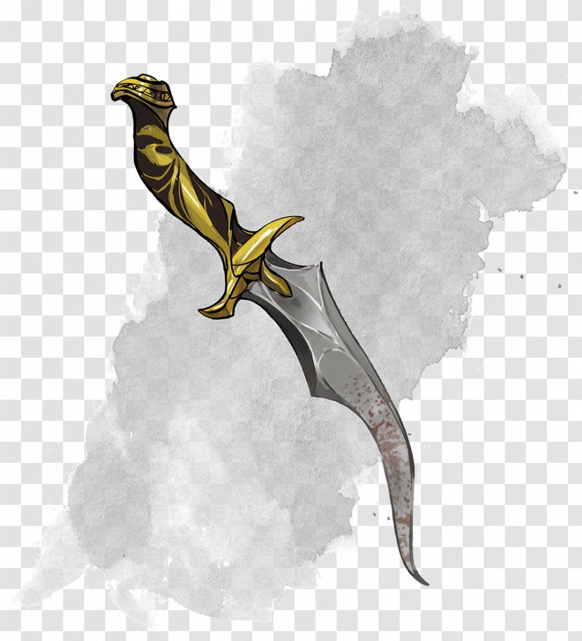 Dungeons & Dragons Weapon Sword Dagger Wizard - Tail - And Transparent PNG