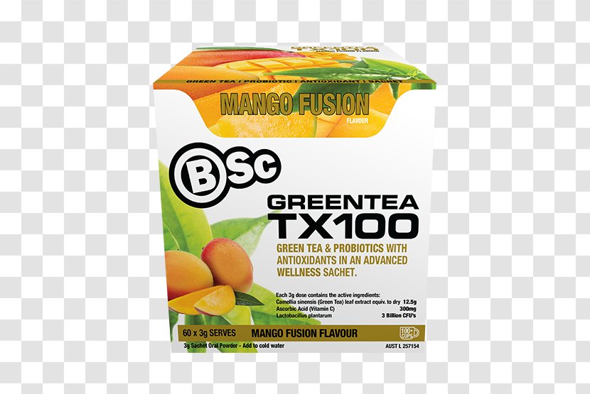 Green Tea Health Body Science Dietary Supplement - Fruit - Mango Transparent PNG