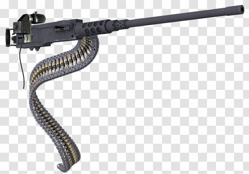 Call Of Duty: World At War Weapon M1919 Browning Machine Gun Firearm Minigun - Arms Company Transparent PNG