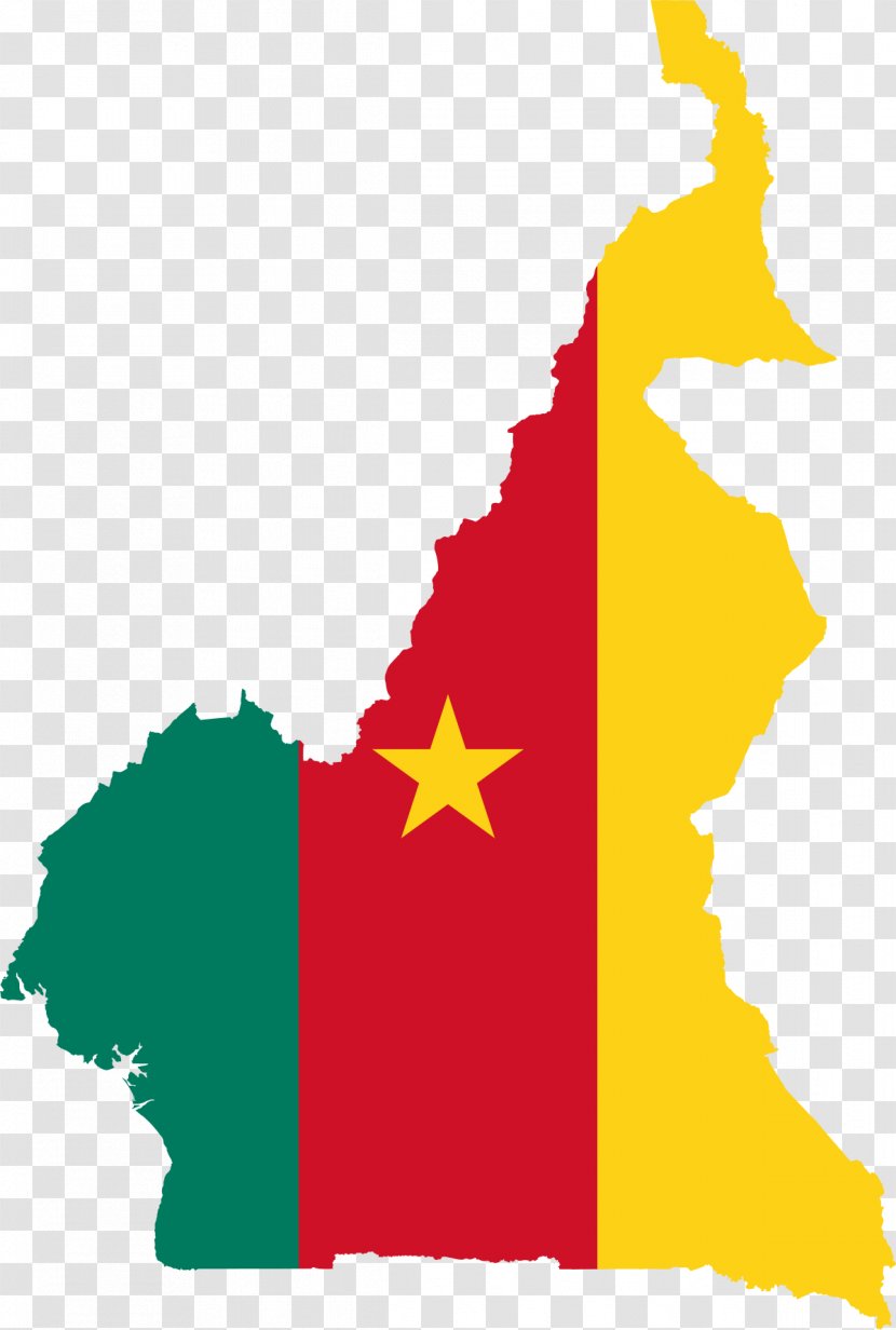 Flag Of Cameroon National Map Transparent PNG