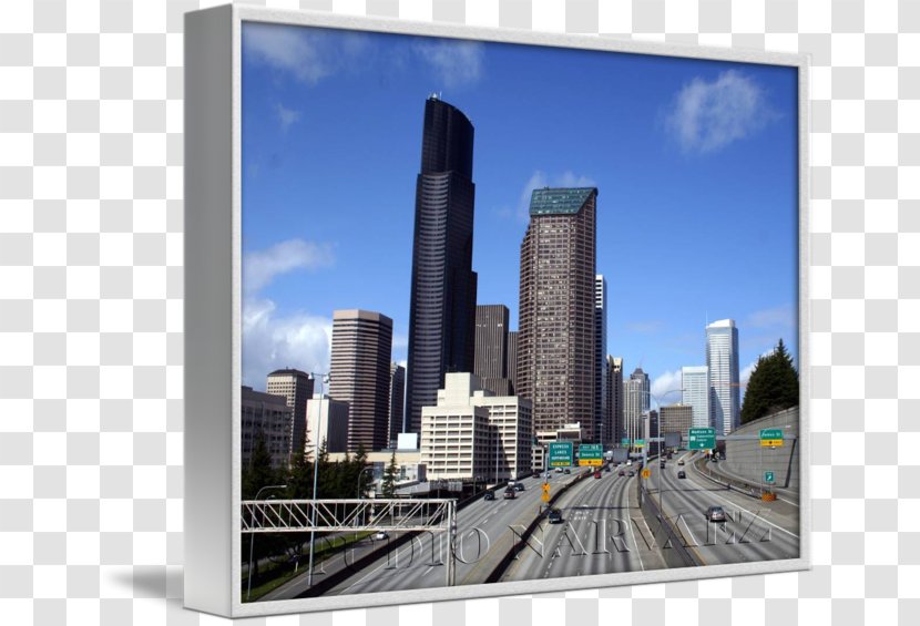 Skyline Skyscraper Interstate 5 Cityscape Transparent PNG