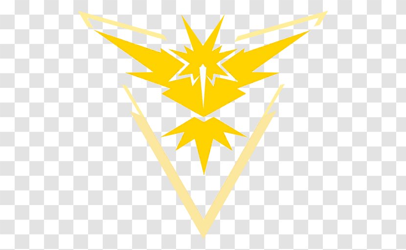 Pokémon GO Yellow Logo Decal - Team Transparent PNG