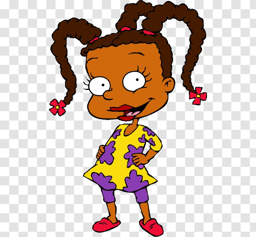 Angelica Pickles Susie Carmichael Tommy Costume Nickelodeon - Toddler - Back Ground Black Transparent PNG