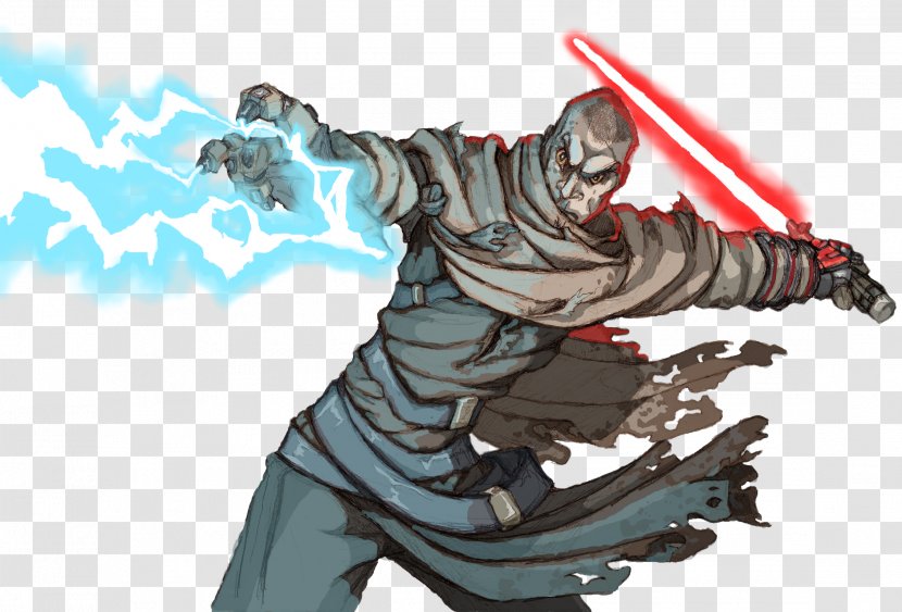 Star Wars: The Force Unleashed Anakin Skywalker Clone Wars Starkiller Raxus Prime - Watercolor Transparent PNG