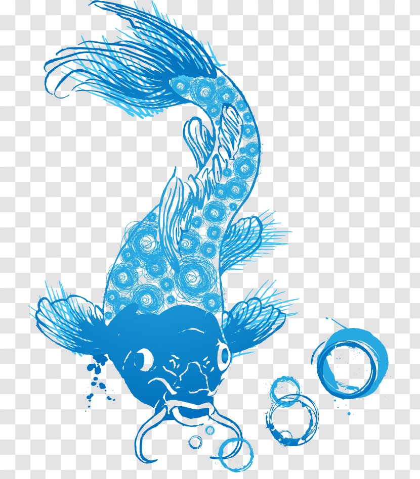 Fish Euclidean Vector Graphic Design - Tail Transparent PNG