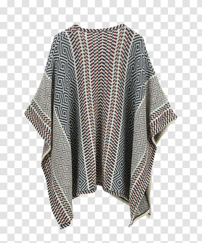 Cardigan Poncho Sleeve Wool Transparent PNG