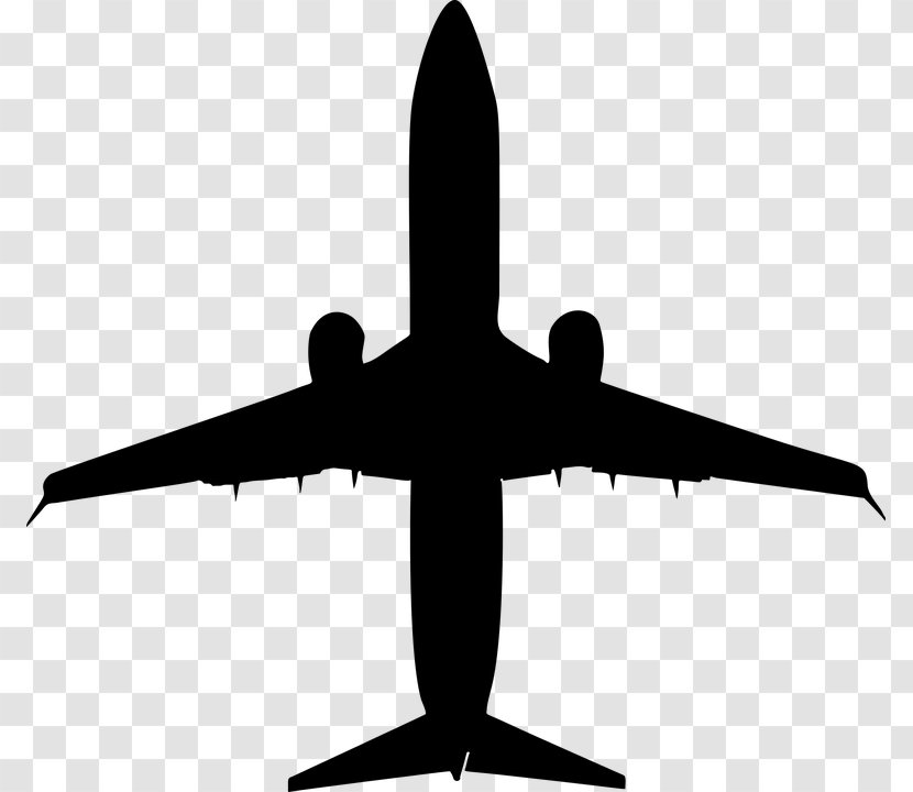 Airplane Silhouette Clip Art Transparent PNG