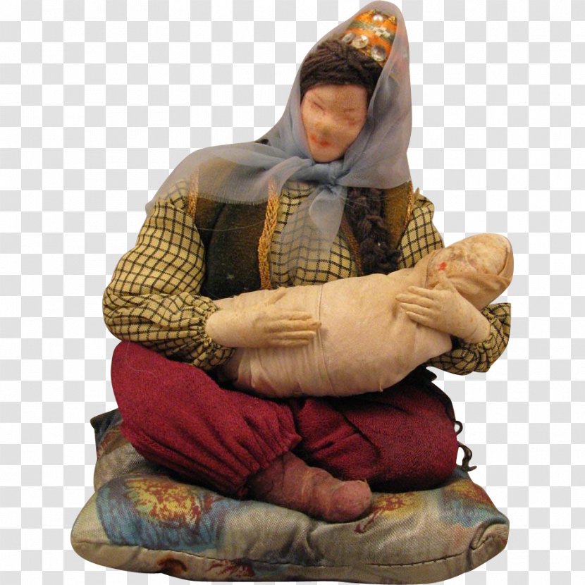 Doll Textile Infant Figurine Sitting Transparent PNG