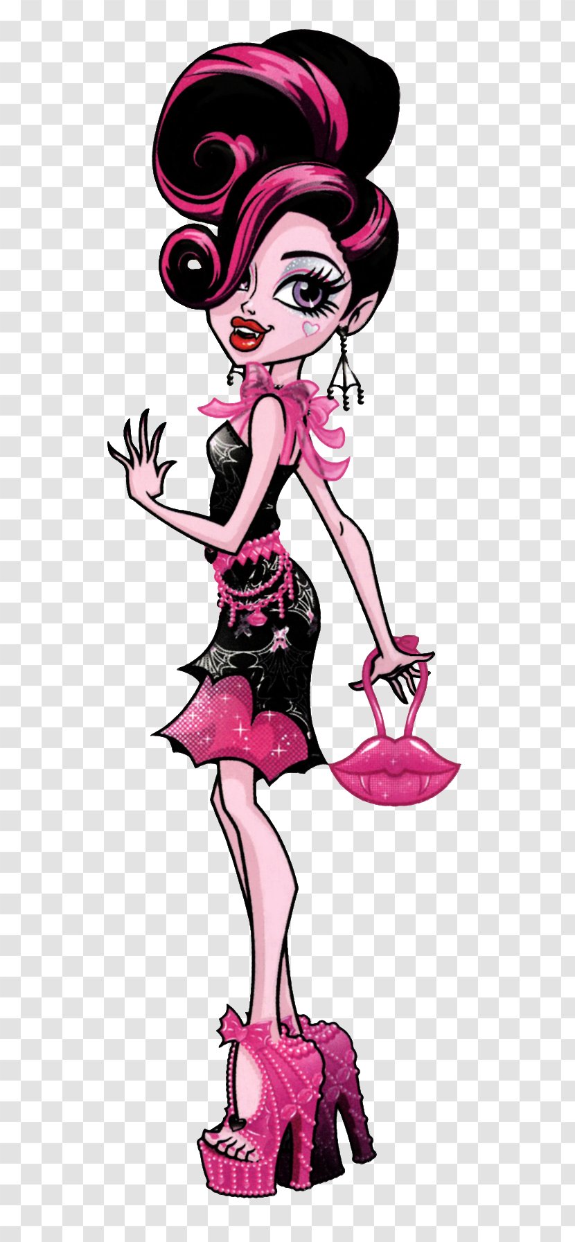 Monster High Draculaura Doll Frankie Stein Toy - Tree Transparent PNG