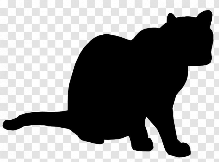 Silhouette Cat Clip Art - Royaltyfree Transparent PNG