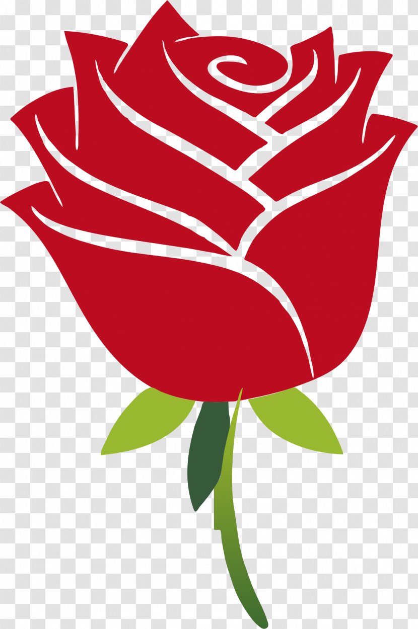 Rose Clip Art - Flora - Vector Transparent PNG