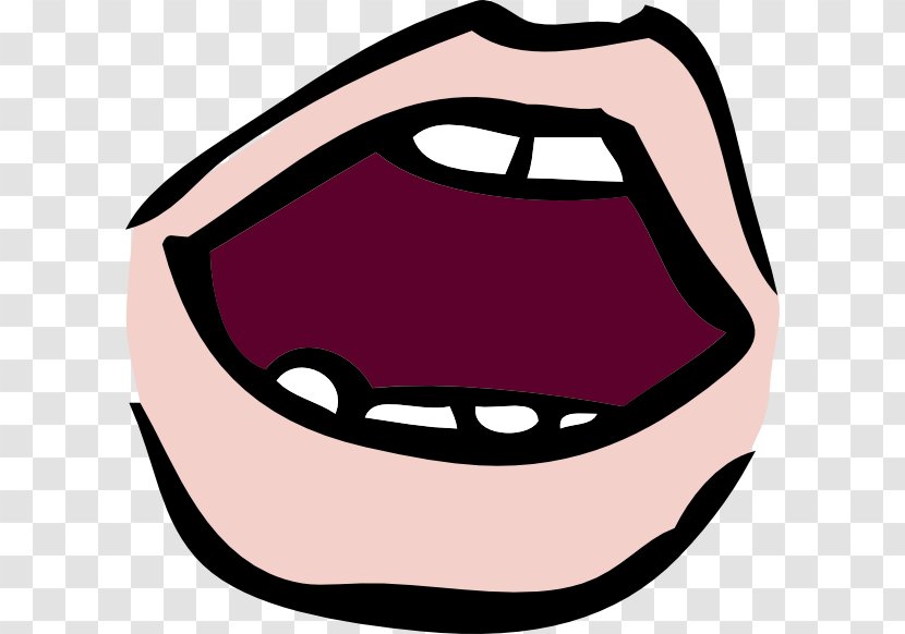 Mouth Lip Smile Clip Art - Head - Talking Cliparts Transparent PNG