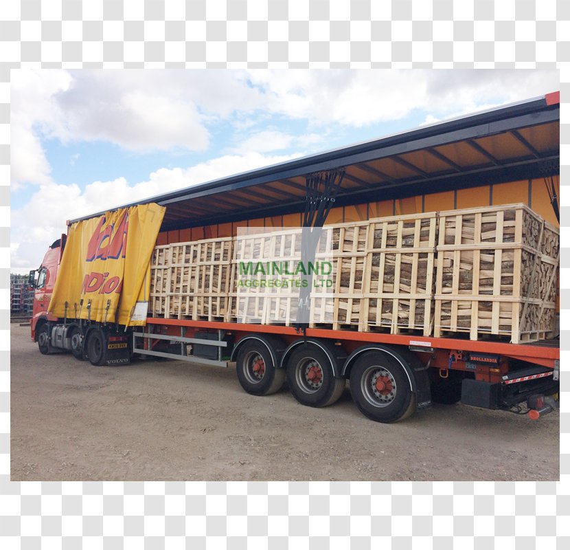 Pallet Firewood Truck Cargo Trailer Transparent PNG