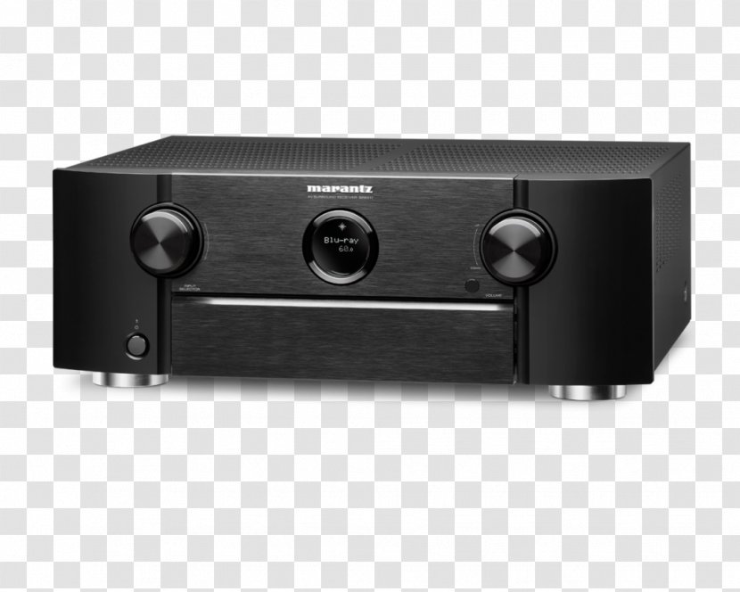 Marantz SR6012 9.2 Channel 4K Ultra HD Network AV Receiver Surround Sound Home Theater Systems - Stereo Amplifier - High Fidelity Transparent PNG