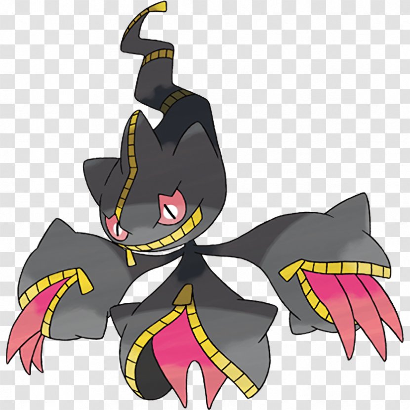 Pokémon X And Y Sun Moon GO Banette - Shuppet - Pokemon Go Transparent PNG