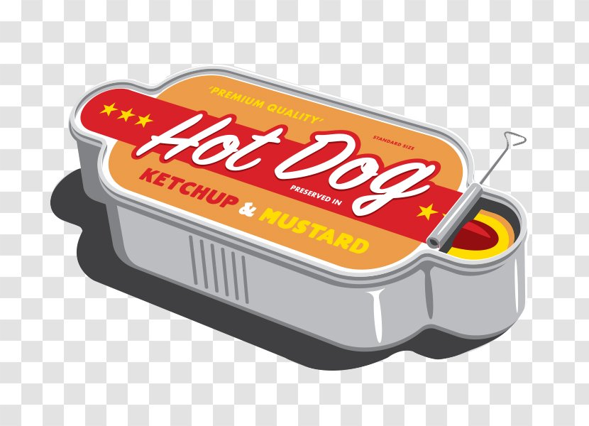 Hot Dog Sausage Adobe Illustrator Illustration - Mustard - Dogs, Canned Transparent PNG