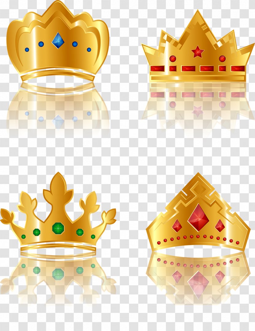 Crown Gold Icon - Design - Imperial Transparent PNG