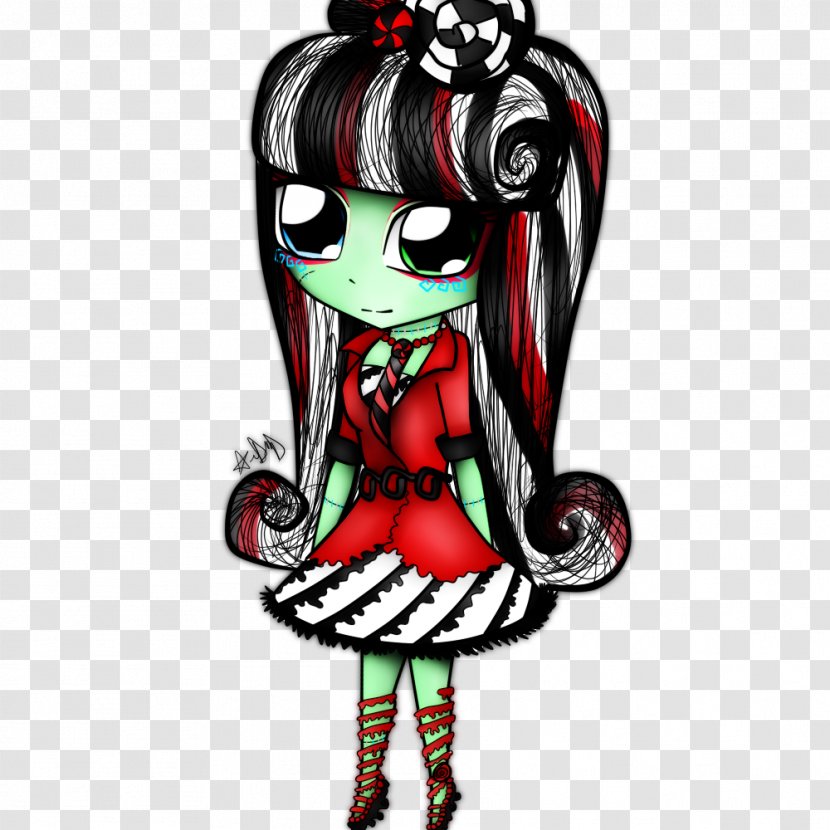 Frankie Stein DeviantArt Monster High - Watercolor - Ever After March Hare Transparent PNG