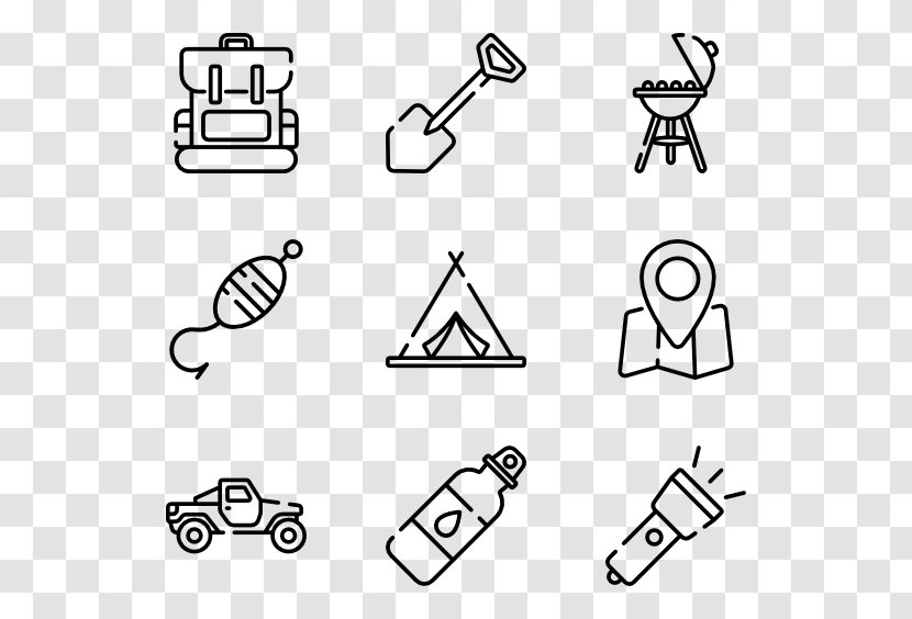 Drawing Icon Design - Line Art - Outdoor Activity Transparent PNG