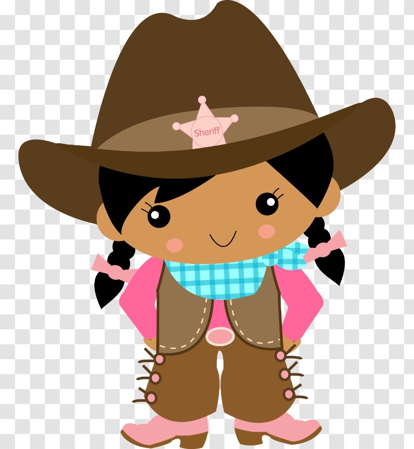 Cowboy Clip Art - Sombrero - Cowgirl Hat Transparent PNG