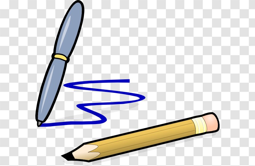 Pencil Clip Art - Pen - Eraser Transparent PNG