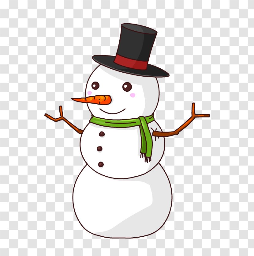 Snowman Cartoon Clip Art Transparent PNG