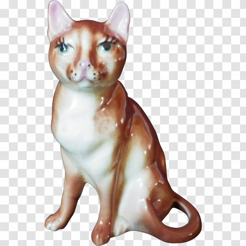 Whiskers Domestic Short-haired Cat Tabby Figurine - Short Haired Transparent PNG