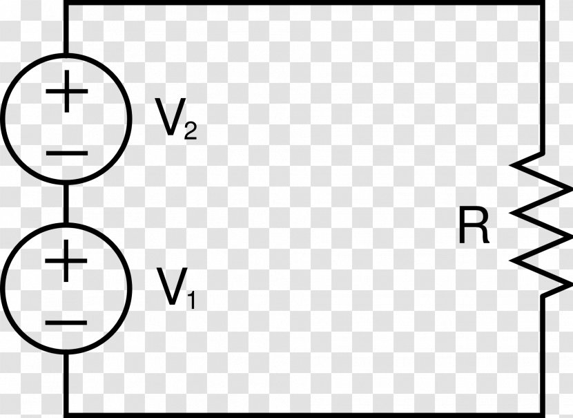 Electricity Electrical Network Electronic Circuit Zener Diode Resistance And Conductance - Rectangle - Circuits Transparent PNG