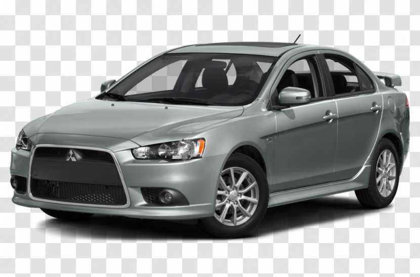 2015 Mitsubishi Lancer Evolution ES Compact Car - Hood Transparent PNG