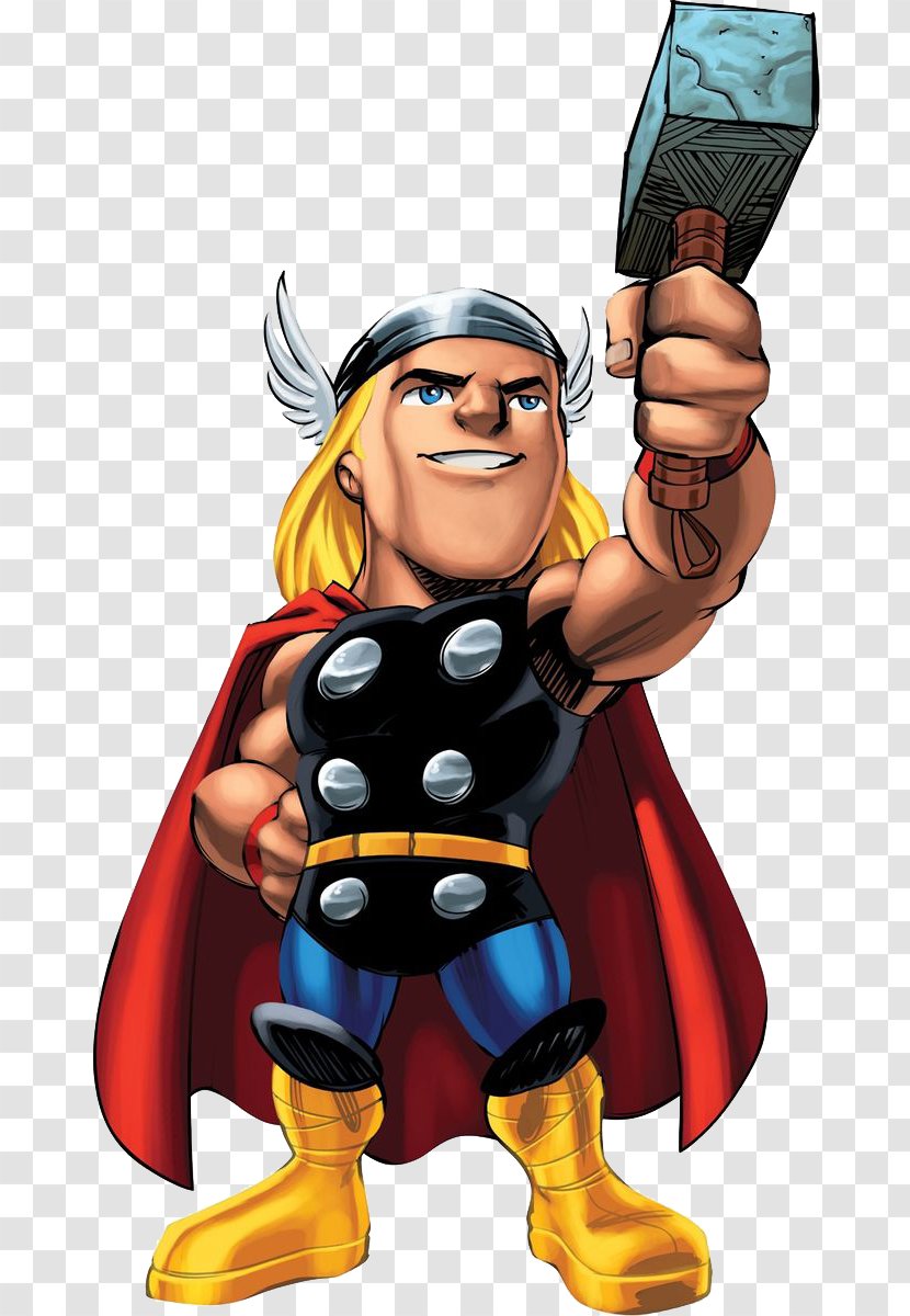 Marvel Super Hero Squad Online Heroes Squad: The Infinity Gauntlet Thor - Captain America - Superhero Transparent PNG