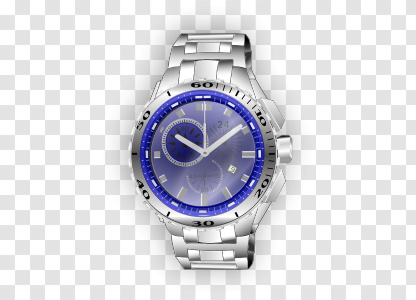 Photographic Film Watch Clock Astron Clip Art - Blue - Analog Transparent PNG