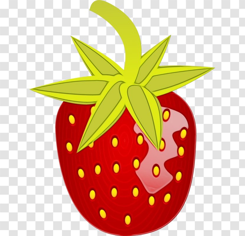 Banana Leaf - Berries - Strawberries Food Transparent PNG