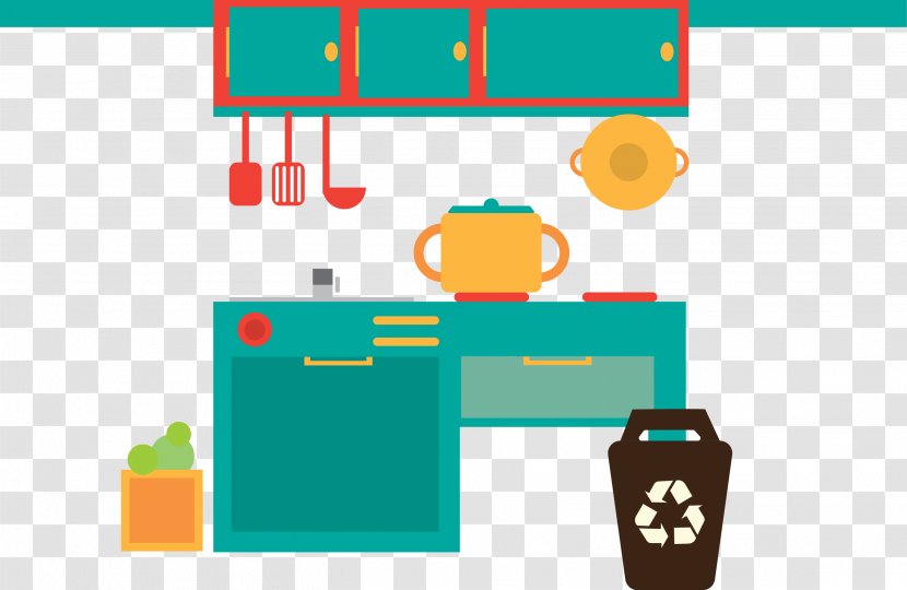 Kitchen Utensil Cabinet Interior Design Services - Area - Vector Illustration Transparent PNG