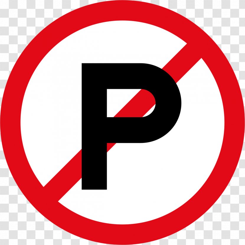 South Africa Prohibitory Traffic Sign Parking - Text Transparent PNG