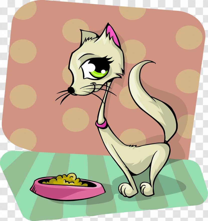 Cat Food Computer Mouse Mousepad Pixabay - Whiskers - Vector Transparent PNG