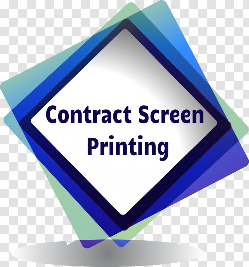 Logo Brand Printing Organization - Text - Screen Print Transparent PNG