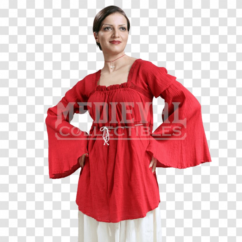 Robe Shoulder Dress Sleeve Blouse Transparent PNG