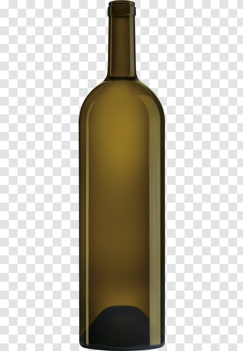 Glass Bottle White Wine Light - With Heel Transparent PNG