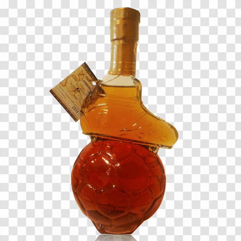 Liqueur Glass Bottle Football Brandy - Armenia Transparent PNG