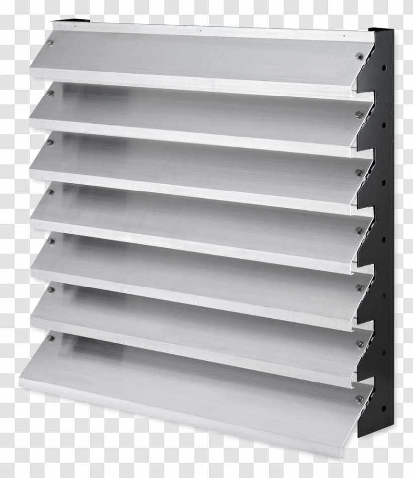 Window Blinds & Shades Louver TROX GmbH Air Conditioning - Shelving - Rain Transparent PNG