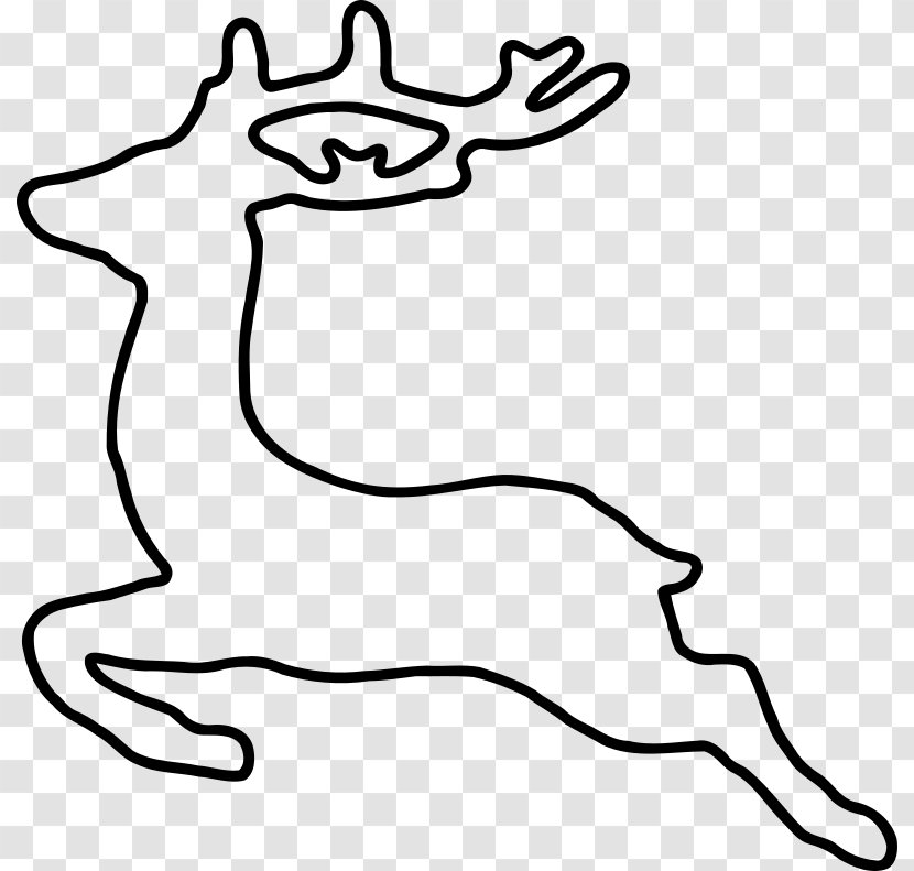 Reindeer Clip Art - Mammal - Jumping Deers Transparent PNG