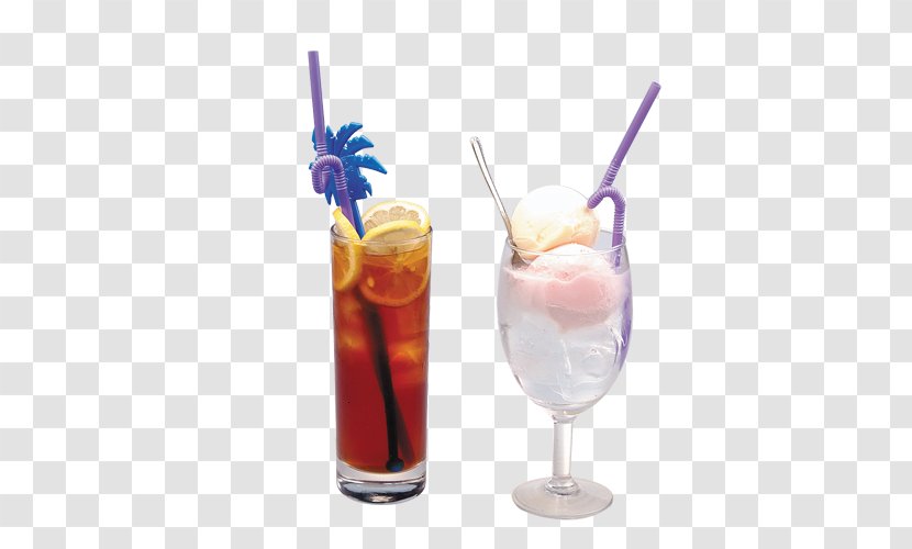 Ice Cream Soft Drink Iced Tea Juice - Sea Breeze Transparent PNG