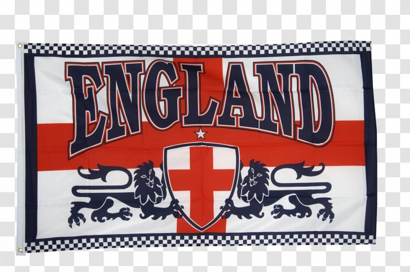 Flag Of England Lion National Football Team - Banner Transparent PNG