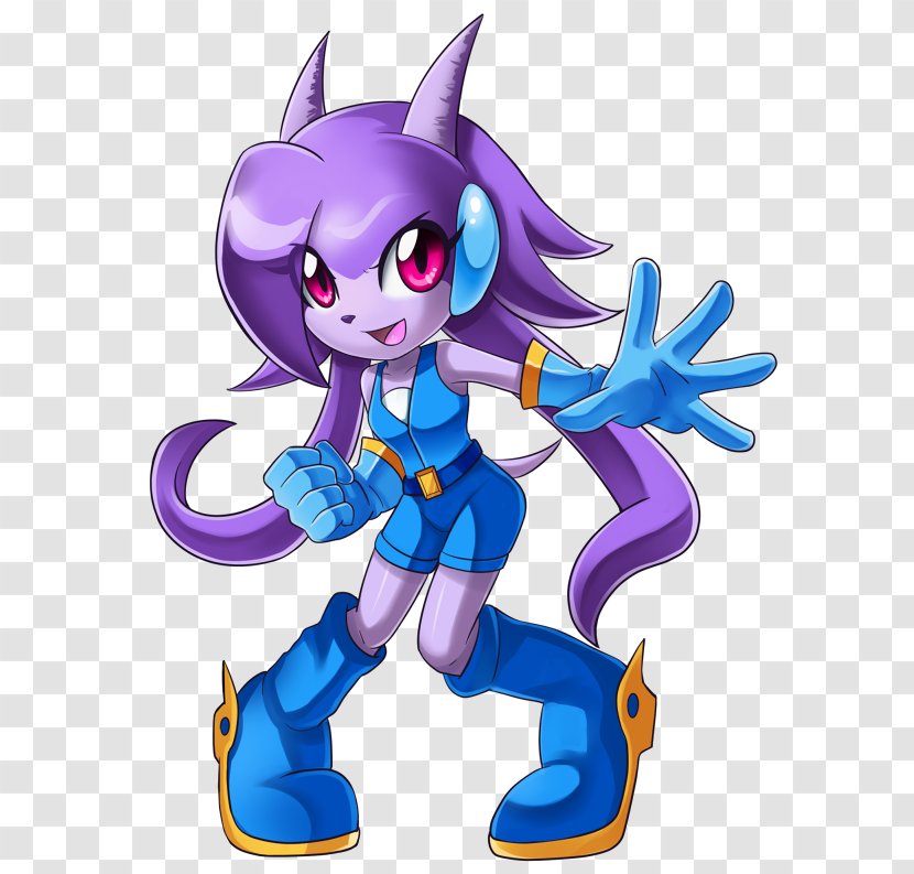 Freedom Planet Lilac YouTube Video Game Lavender - Fictional Character - Flower Transparent PNG