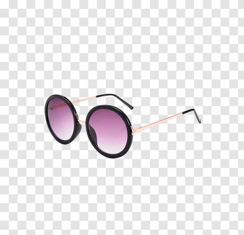 Aviator Sunglasses Metal Alloy Goggles Transparent PNG