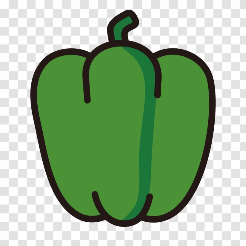 Flashcard Bell Pepper カード Fruit Play - Leaf Transparent PNG