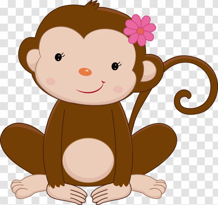 Primate Monkey Ape Infant Clip Art - Vertebrate Transparent PNG