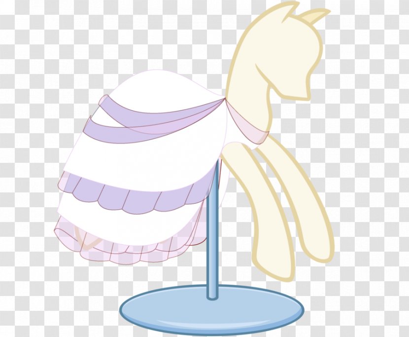 Pony Rarity Princess Cadance Wedding Dress - Silhouette Transparent PNG