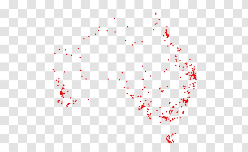 World Map City Road - Red Transparent PNG